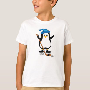 Hockey Penguin Kids Hockey Shirt
