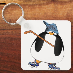 Hockey Penguin Schlüsselanhänger