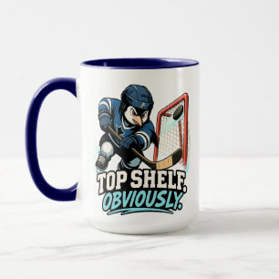 Hockey Pinguin Top Regal Tasse
