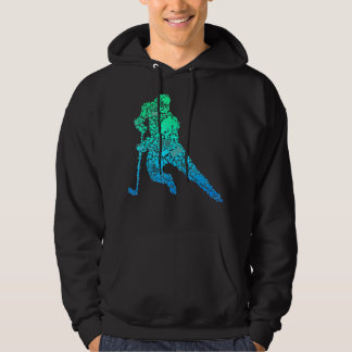 Hockey Player Eishockey Jugend Männer Kinder Junge Hoodie