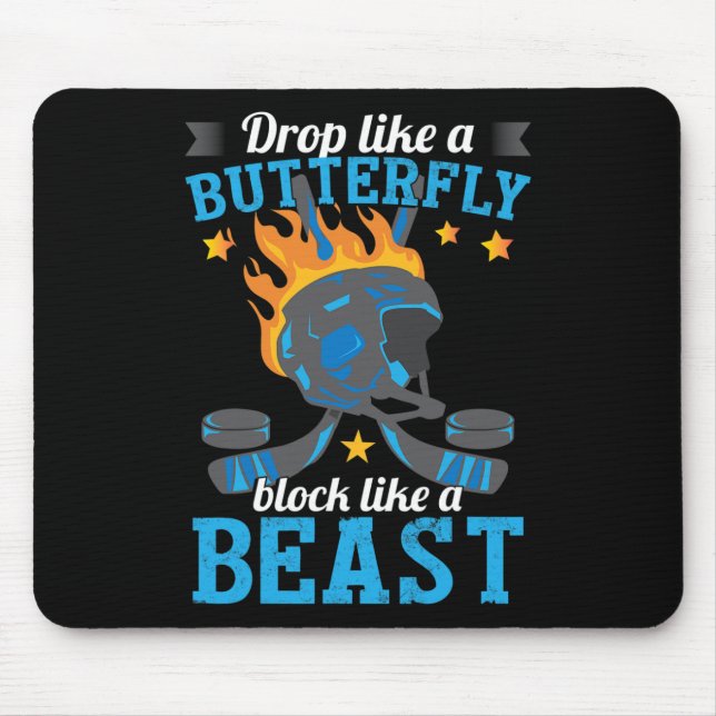 Hockey Player Mousepad (Vorne)