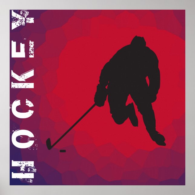 Hockey Player Poster (Vorne)