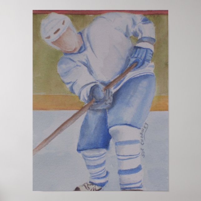 Hockey Player Poster (Vorne)