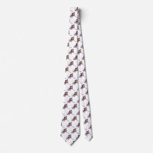 Hockey Player Sport mehrfarbig Krawatte