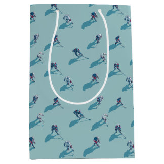 Hockey players on ice mittlere geschenktüte