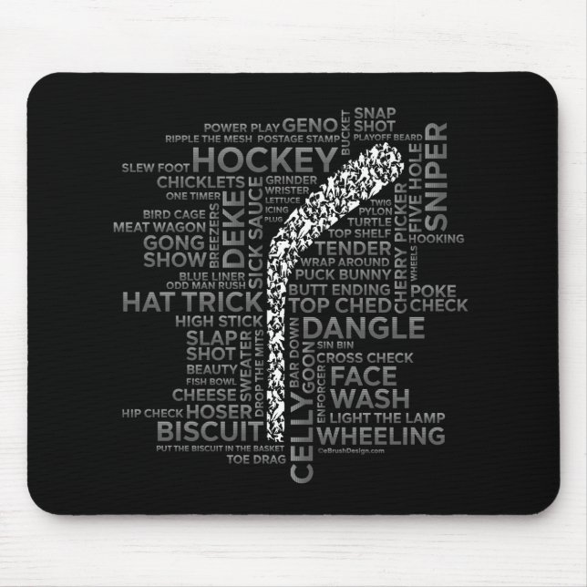 Hockey Players und Slang Mousepad (Vorne)