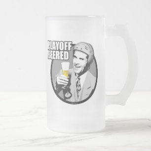 Hockey Playoff Beered Mattglas Bierglas