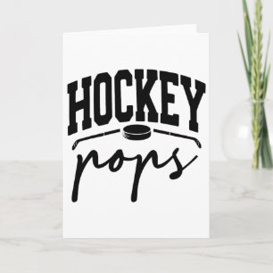 Hockey Pops Hockey Familie passend  Karte