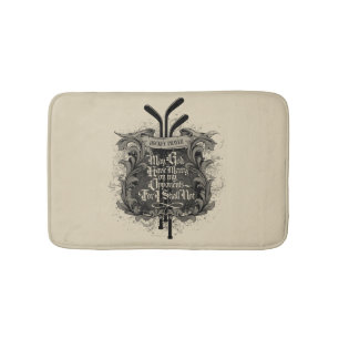 Hockey Prayer Bath Mat Badematte