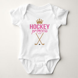 Hockey Princess Baby Girl Säugling Bodysuit Baby Strampler