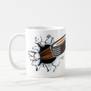 Hockey Puck Breakout Kaffeetasse
