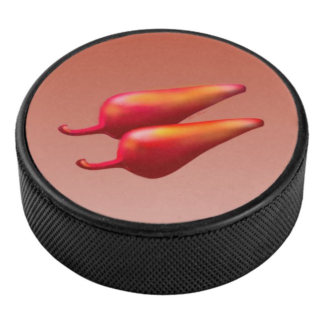 Hockey-Puck für Rote Chili Paprikaschoten Eishockey Puck (3/4)