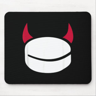 Hockey Puck Teufel Mousepad