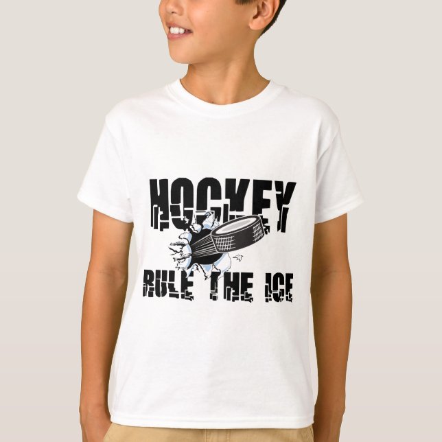 Hockey-Regel das Eis T-Shirt (Vorderseite)