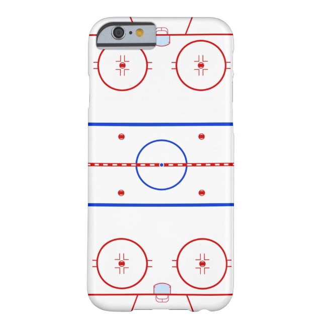 Hockey Rink Case-Mate iPhone Hülle (Rückseite)