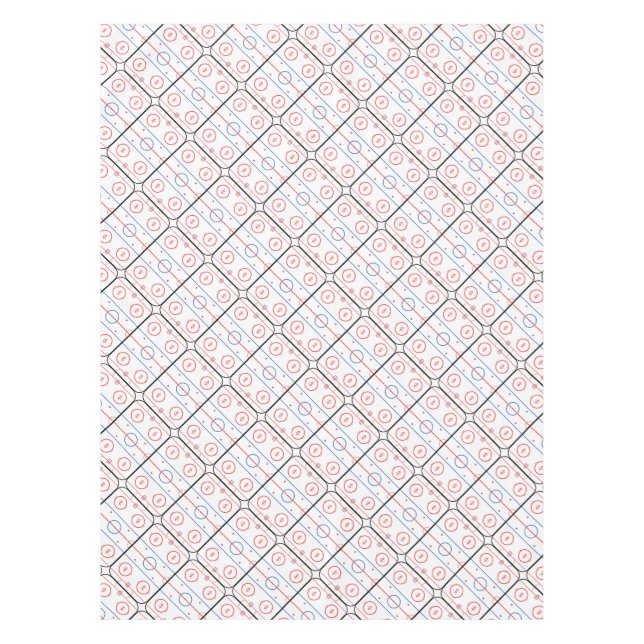 Hockey Rink Companion Autograph Ready Tischdecke (Vorderseite)