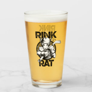 Hockey Rink Rat Glas