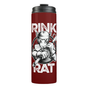 Hockey Rink Rat Thermosbecher