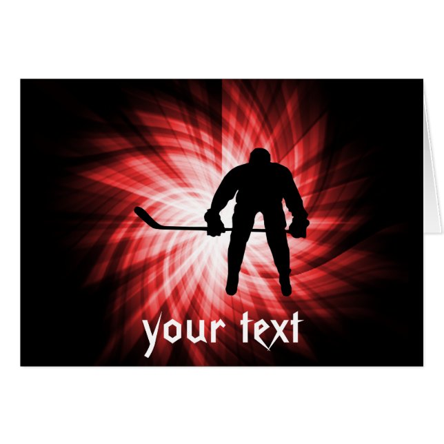 Hockey rouge (Devant horizontal)