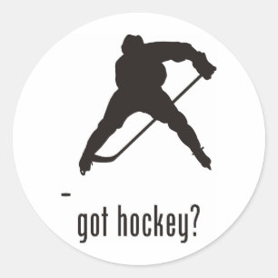 Hockey Runder Aufkleber