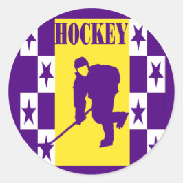 Hockey Runder Aufkleber