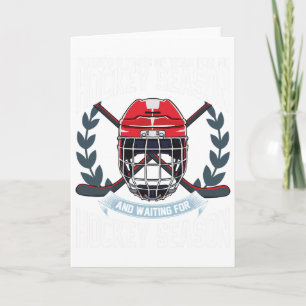 Hockey-Saison Eishockey  Karte