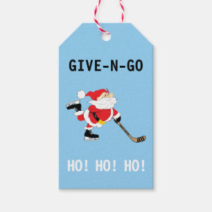 Hockey-Sankt-Skaten-Weihnachten geben N gehen Ho! Geschenkanhänger