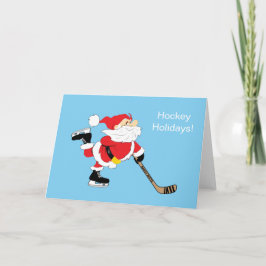 Hockey Santa Skaten Weihnachten Überprüfung es zwe