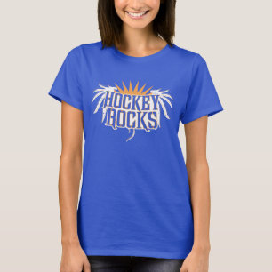Hockey schaukelt der Frauen T-Shirt