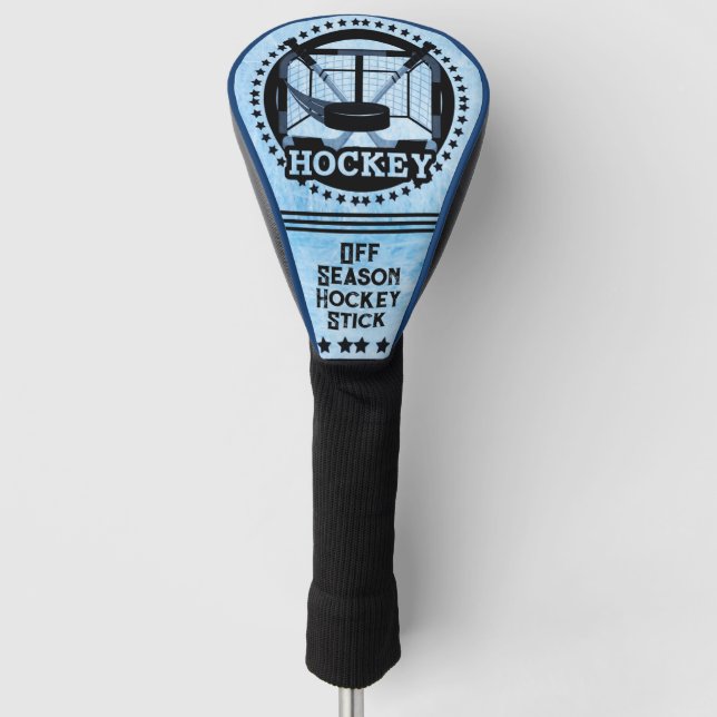 Hockey-Schläger 2 - Golf Head Cover außerhalb Sais Headcover (Vorderseite)