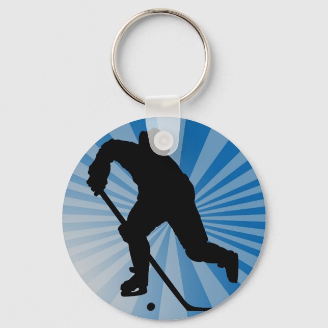 Hockey-Schlüsselanhänger Schlüsselanhänger (Vorderseite)