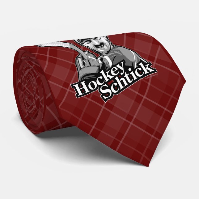 Hockey Schtick Krawatte (Gerollt)
