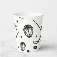 Hockey Schwarz und Weiß Geburtstag