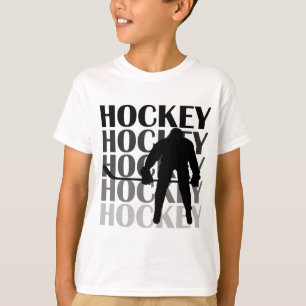 Hockey-Silhouette-T - Shirts und Geschenke