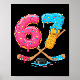 Hockey Six Seven Eiscreme 67 Gen Alpha Slang Spo Poster