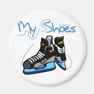 Hockey-Skate meine Schuh-T-Shirts und Geschenke Magnet