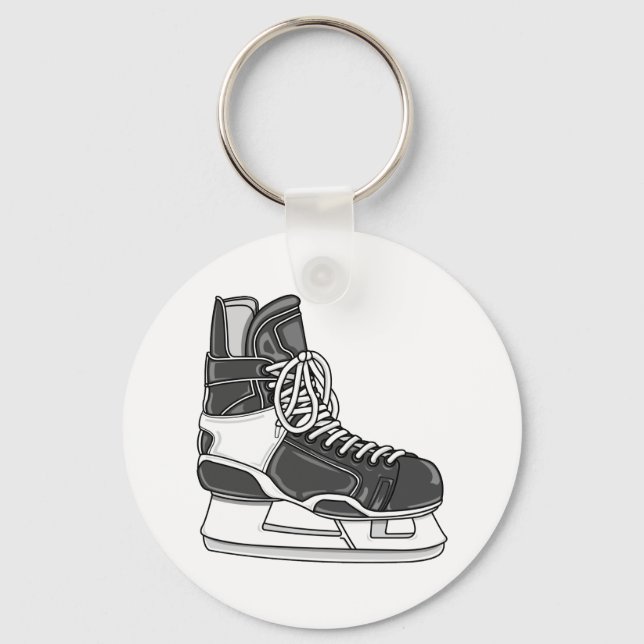Hockey-Skate Schlüsselanhänger (Vorderseite)