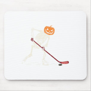 Hockey-Skelett-Halloween-Spieler-Fänger-Männer-Jun Mousepad