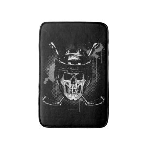 Hockey Skull Badematte
