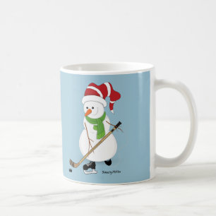 Hockey Snowman Mug