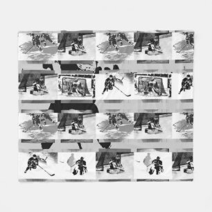 Hockey spielen - Eishockey-Spieler Fleecedecke