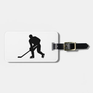Hockey-Spieler Gepäckanhänger