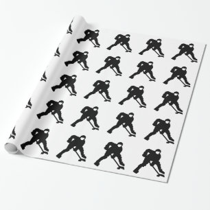 HOCKEY-SPIELER GESCHENKPAPIER