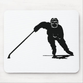 Hockey-Spieler Mousepad