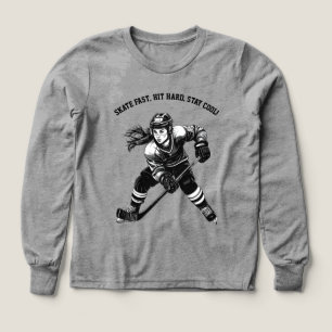 Hockey-Spieler-Shirt – Kräftig & Dynamisch Eishock