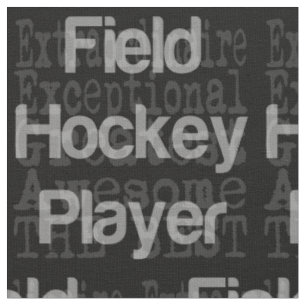 Hockey-Spieler-Sonderaktion Stoff