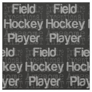 Hockey-Spieler-Sonderaktion Stoff