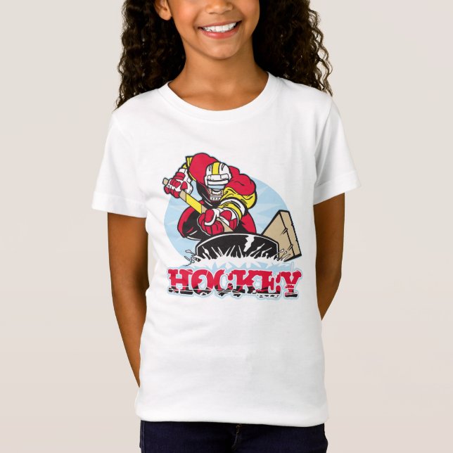 Hockey-Spieler T-Shirt (Vorderseite)