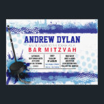 HOCKEY SPLASH Bar Mitzvah Einladung<br><div class="desc">WILLKOMMEN!!!  Ich kann Ihnen persönlich bei Ihrer Bestellung helfen!  Frag mir alles! ALLES ist anpassbar!  Alle meine Designs sind ONE-OF-A-KIND Original-Kunstwerke von mir entworfen!  Alle Hintergrundfarben,  Schriftart und Texte können durch einen Klick auf die Schaltfläche IT-ZOLLEN geändert werden.  Bitte senden Sie mir eine E-Mail an:Marlalove@hotmail.com</div>