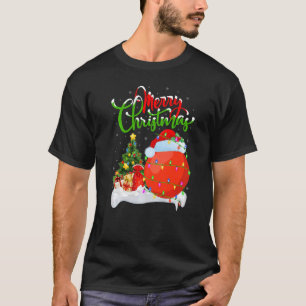 Hockey Sports Weihnachtsdekorationen Weihnachtsfei T-Shirt